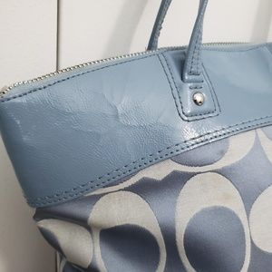 Coach Bags - Coach powder blue shoulder bag purse Coach Bags - Coach powder blue shoulder bag purse